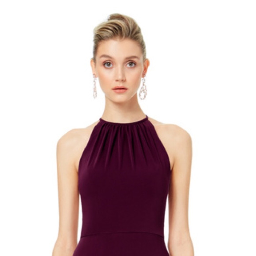 Bill Levkoff 1513 Plum Bridesmaid Dress